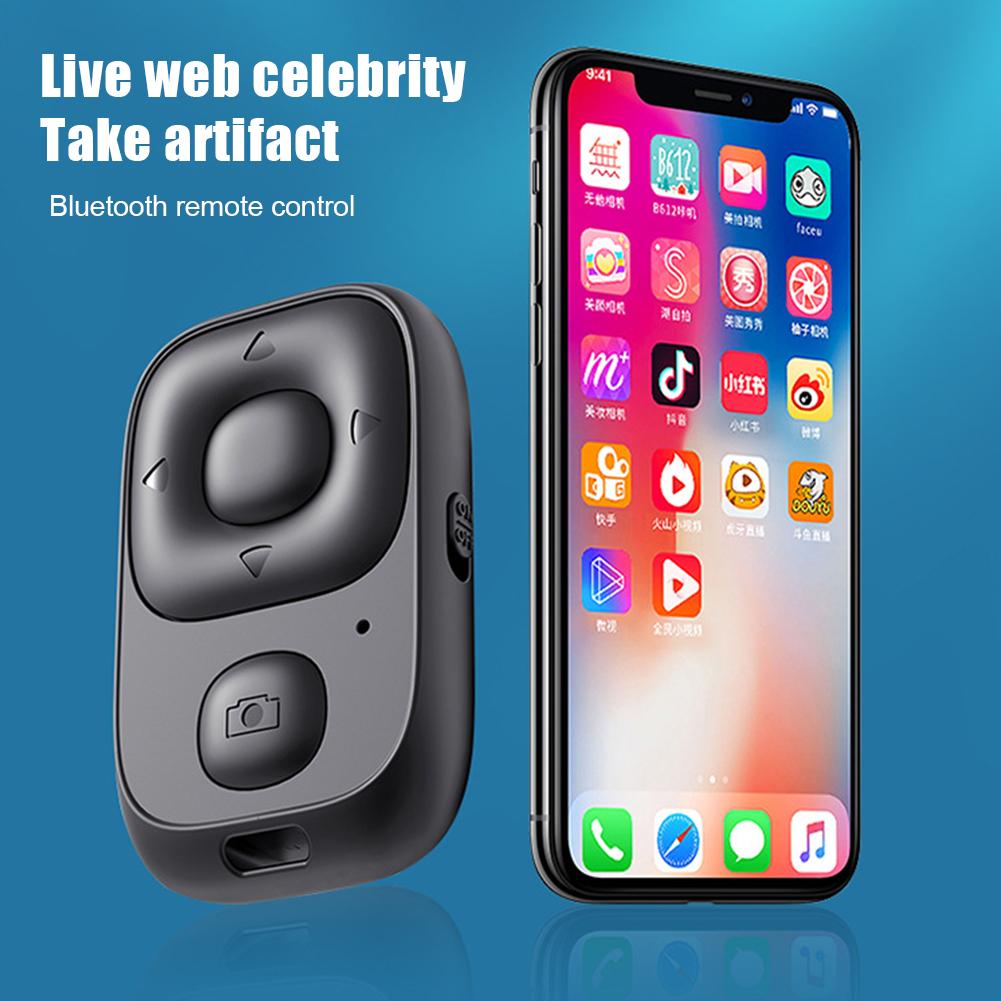BEAUTY-R1 Mini Wireless Bluetooth Remote Shutter Controller Button Self-timer Camera Stick Shutter