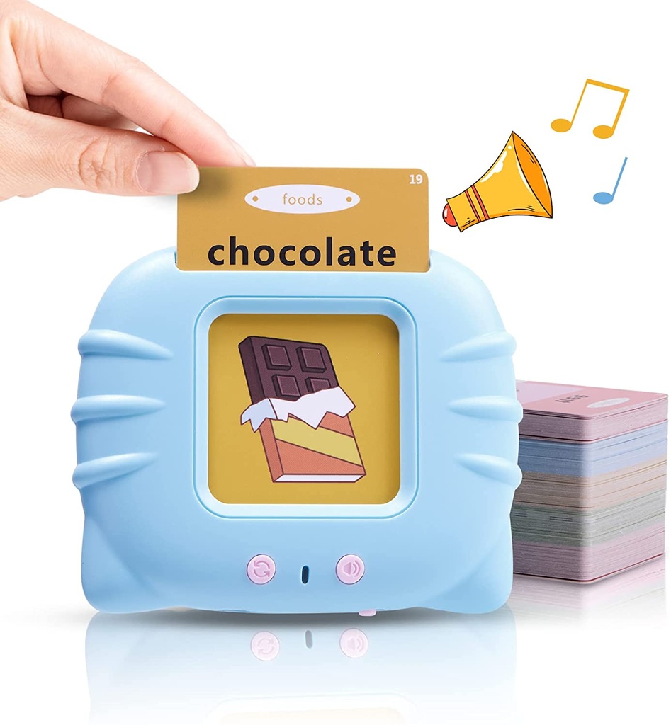 Children's Early Education Card Machine 112PCS Cards Puzzle Bilingual Enlightenment Card