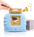Children's Early Education Card Machine 112PCS Cards Puzzle Bilingual Enlightenment Card