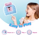 Children's Early Education Card Machine 112PCS Cards Puzzle Bilingual Enlightenment Card