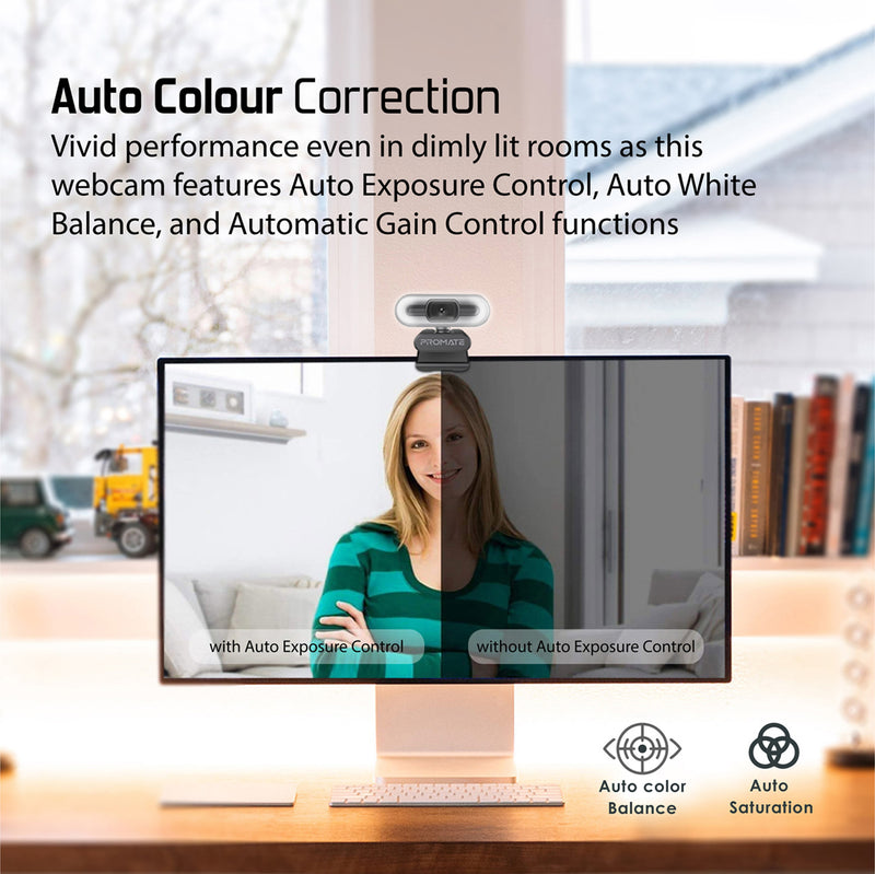Promate | ProCam-3 | Full HD Wide Angle WebCam