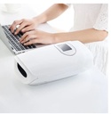 PMA Dispaly Hand Massager Cordless Electric Wrist Palm Finger Acupoint Massage with Air Compression Heat Therapy for Arthritis Carpal Tunnel Pain Relief Electric Massager