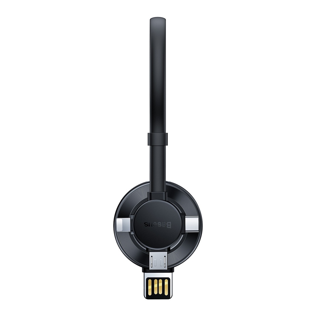 Baseus Star Ring Series Four-in-one Wireless Charging Cable USB for M+L+T+ iWatch 18cm