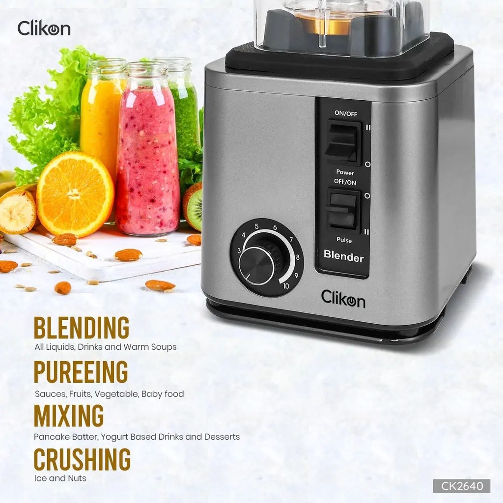 CLIKON Power Hexa Blender, 1500W, CK2640