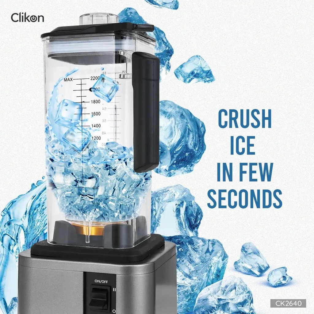 CLIKON Power Hexa Blender, 1500W, CK2640