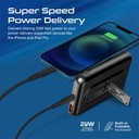 Promate | PowerMag-10Pro | SuperCharge MagSafe Wireless Charging Power Bank