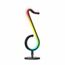 Porodo | PDBRTKDL | Brite Smart LED Desk Or Wall Lamp With Music Rhythm Sync function & Automated Timer  | BLACK |