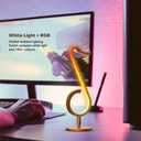 Porodo | PDBRTKDL | Brite Smart LED Desk Or Wall Lamp With Music Rhythm Sync function & Automated Timer  | BLACK |