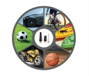 Clikon Multi-function Tire Inflator With | 1300mAh | Battery & LED Light | CK4041 |