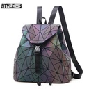 Classic Fashion Geometric Backpack Multicolour Bag | GLOW 7316-2 |