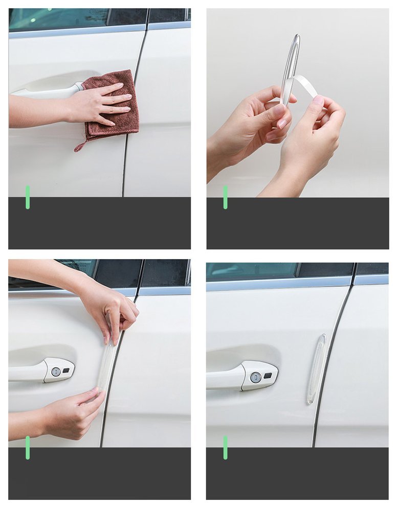 Baseus | CRFZT-01 | Car Door Protector Guard Airbag Buffer Strip Scratch Protector Car Rubber Bumper Stickers Auto Door Edge Protection | 4Pcs |