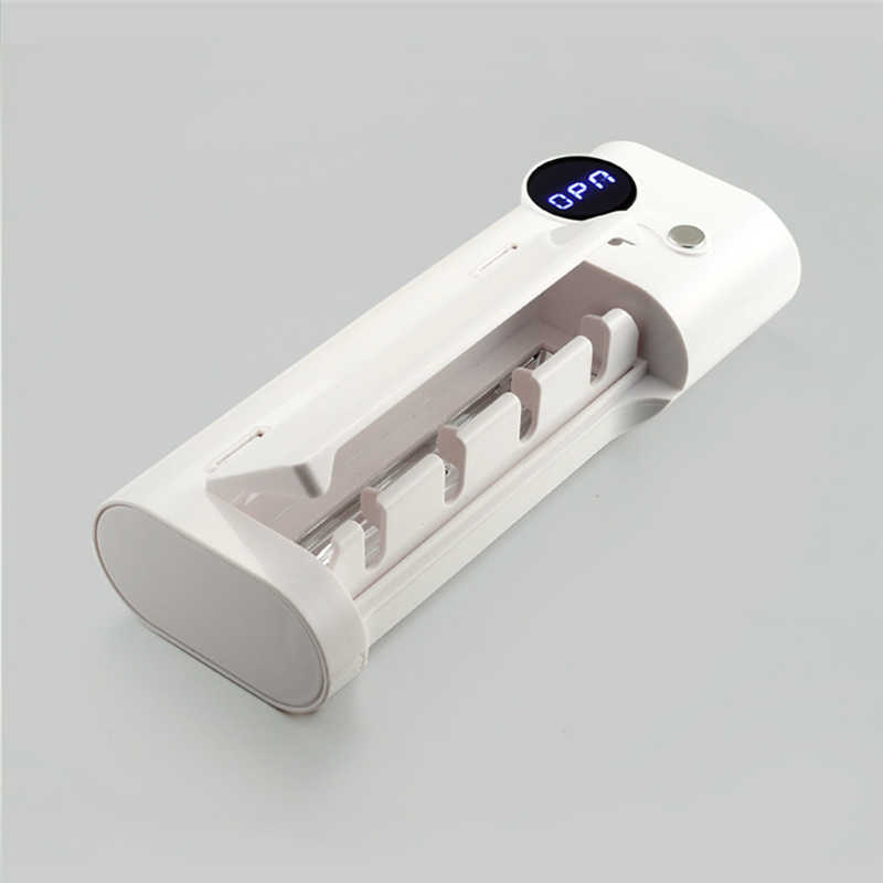 UV Toothbrush Sterilizer Toothpaste Dispenser Wall Mounted Toothbrush Toothpaste Holder