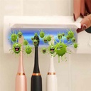 UV Toothbrush Sterilizer Toothpaste Dispenser Wall Mounted Toothbrush Toothpaste Holder