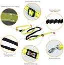 Pet Belt Running Hand Holding Rope Multi-functional Nylon Reflective Running Dog Leash Dog Sports Hand Holding Rope Sub-