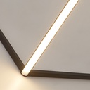 Multi-Colors RGB Light Decorative Corner Lamp For Gaming Desk Or Bedside Table With Remote Control