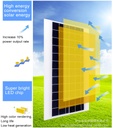 PHOTOVOLTAIC SOLAR STREET LIGHT WITH REMOTE CONTROL FOR HOME OUTDOORS SECURITY & GARDEN LIGHTING  | TYN-LED | 200W