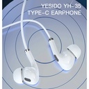 YESIDO YH35 Type-C Noise Cancelling Sensitivity 120CM Wired Headphone
