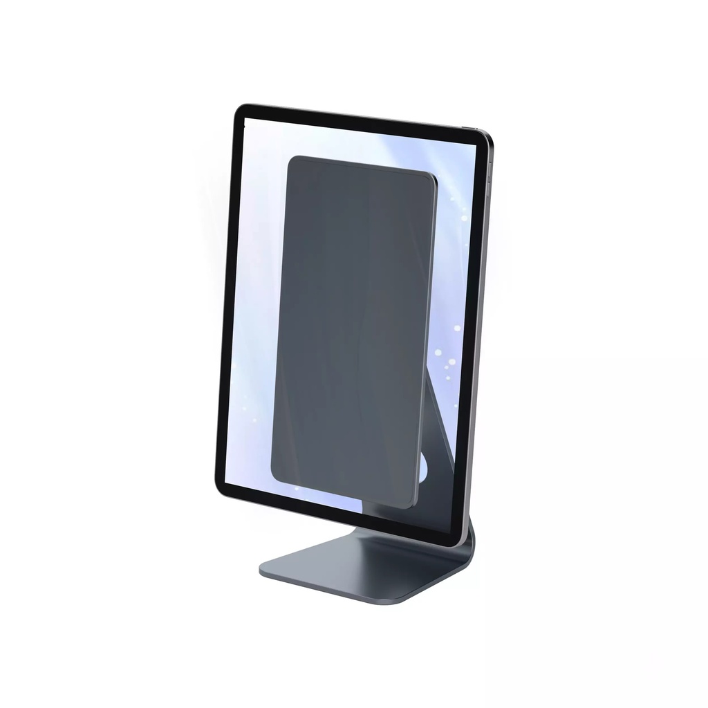 WIWU 360ْ  ROTATION ZM309 HUBBLE TABLET STAND FOR 12.9" iPAD STAND - GREY