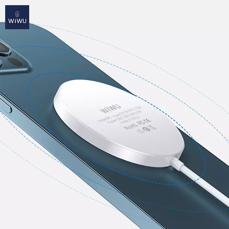 WIWU M5 Magnetic Wireless Fast Mag-Safe Charger 15W