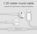 Yesido YH28 Bluetooth Wierd Stereo Surround Earphone With IOS Port