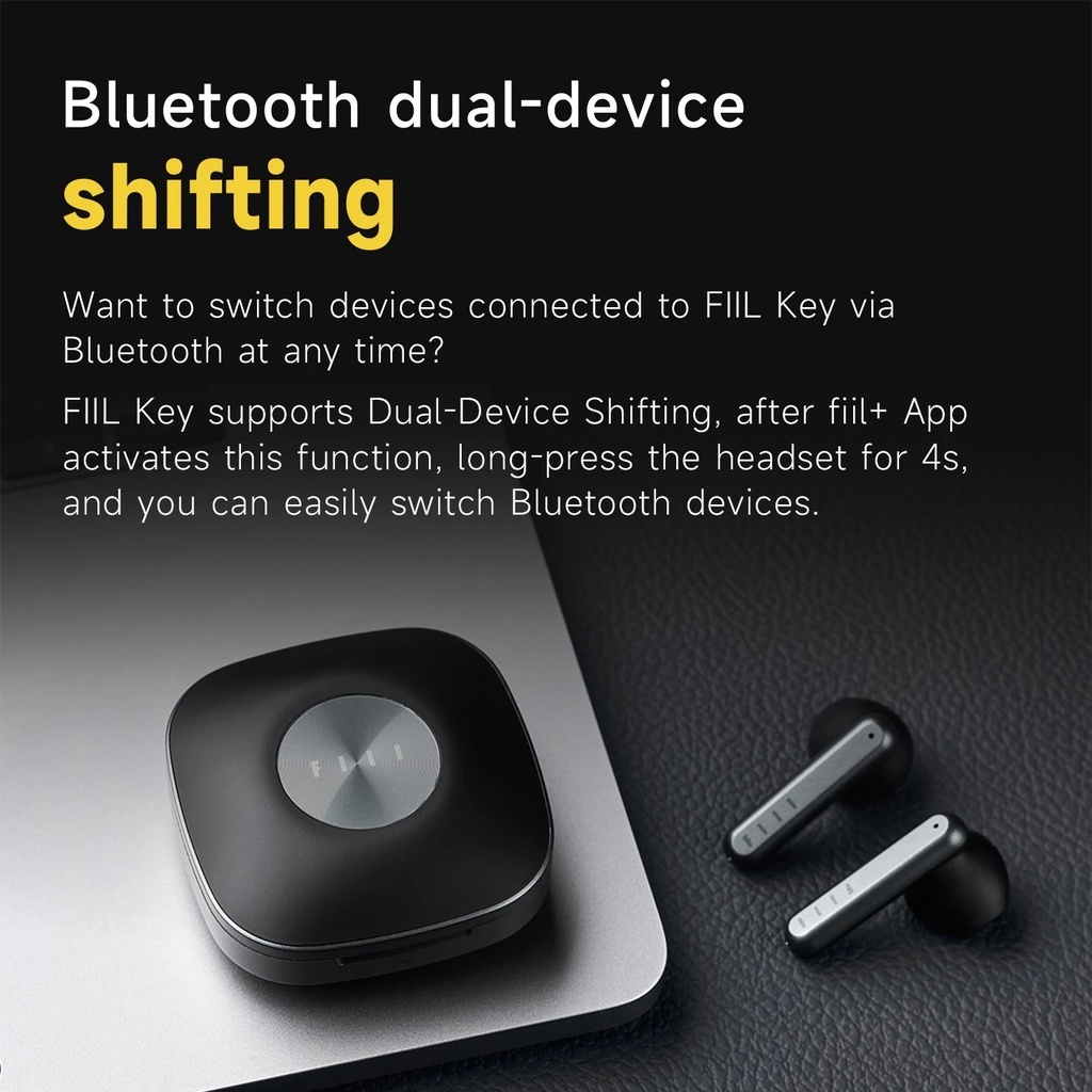 FIIL Key | F038 |  Ture Wireless Earbuds Bluetooth 5.3 Low Latency TWS In-Ear Headphones