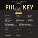 FIIL Key | F038 |  Ture Wireless Earbuds Bluetooth 5.3 Low Latency TWS In-Ear Headphones