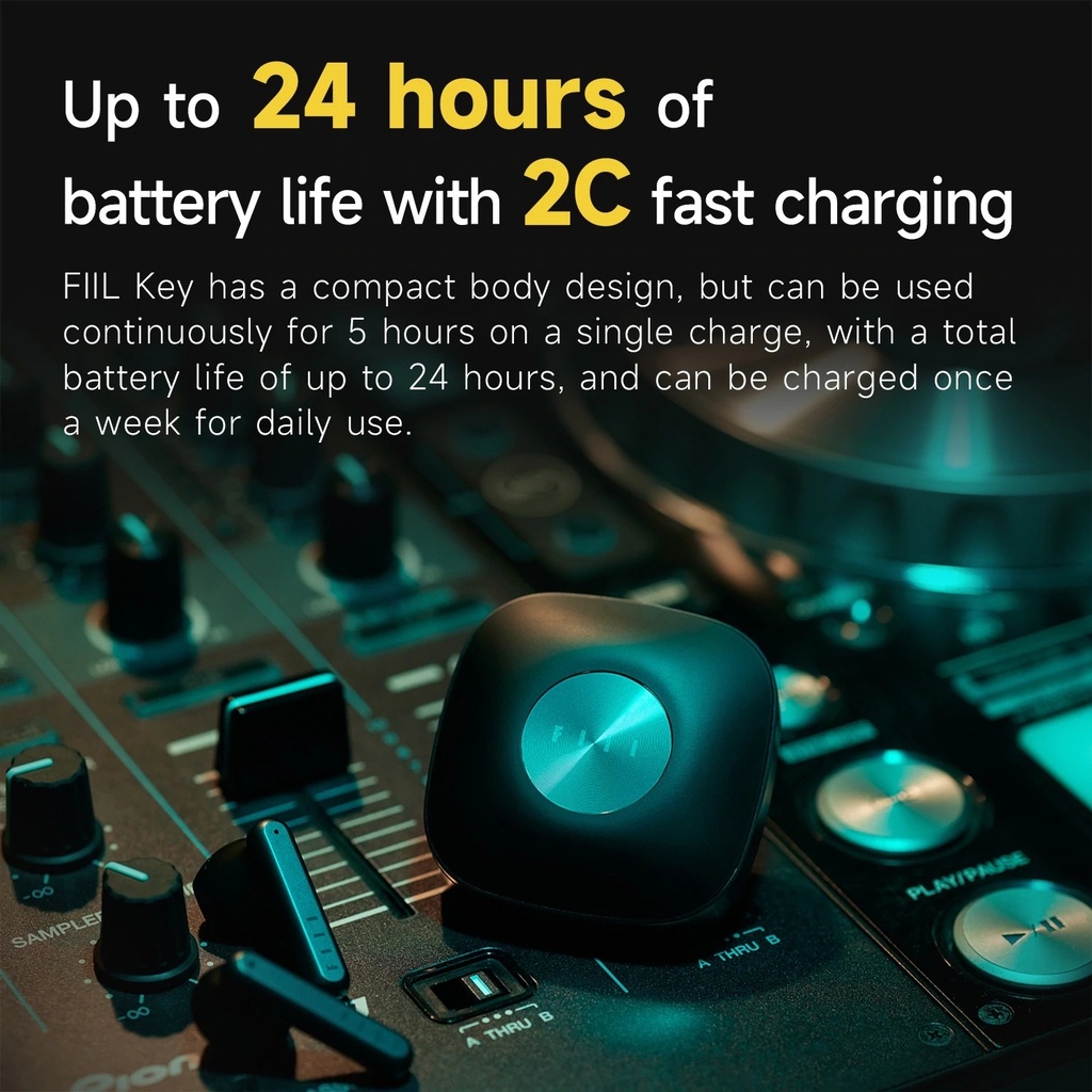 FIIL Key | F038 |  Ture Wireless Earbuds Bluetooth 5.3 Low Latency TWS In-Ear Headphones