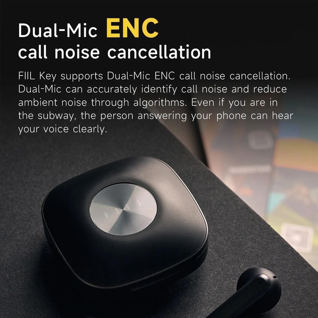 FIIL Key | F038 |  Ture Wireless Earbuds Bluetooth 5.3 Low Latency TWS In-Ear Headphones