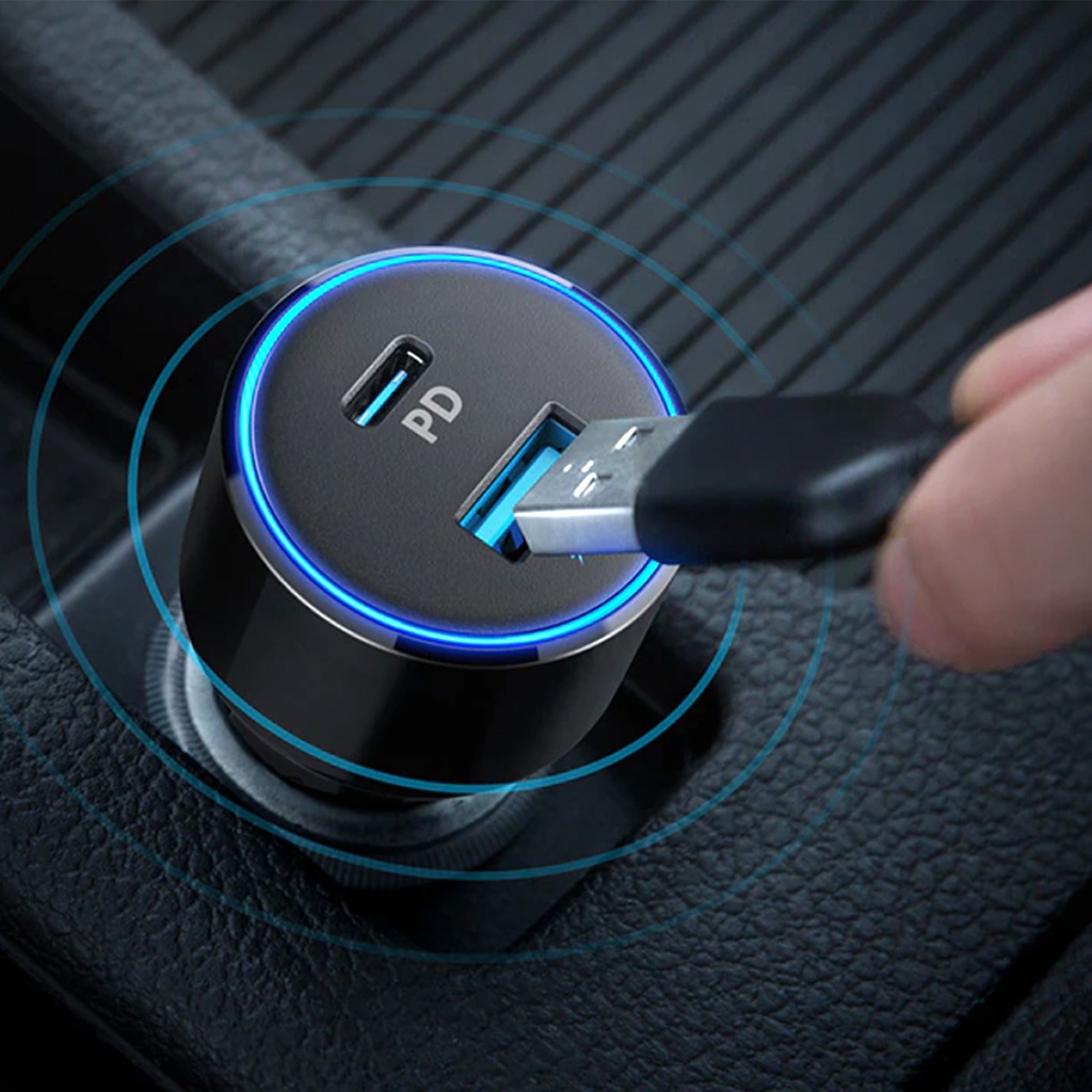 Anker PowerDrive PD+2 Dual Port Fast Car Charger 35W | A2732HF1 |