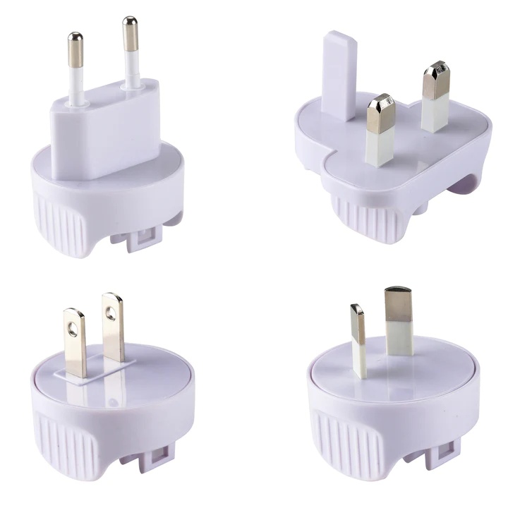 Universal 4 Ports USB Travel Charger AC Wall Power Adapter for Mobile Phones, Tablets