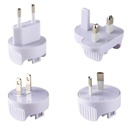 Universal 4 Ports USB Travel Charger AC Wall Power Adapter for Mobile Phones, Tablets