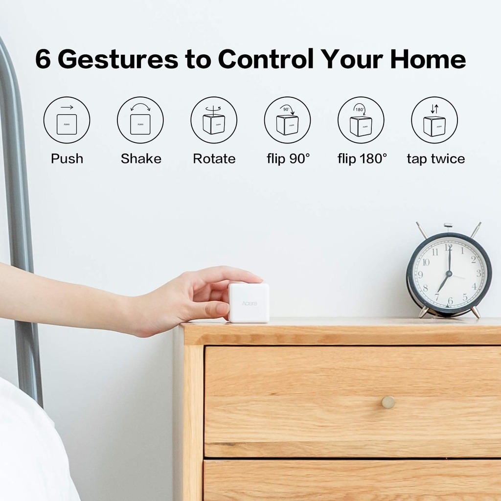 Aqara Cube Magic Cube Wireless Remote Controller Sensor For Smart Home Device's |MFKZQ01LM|