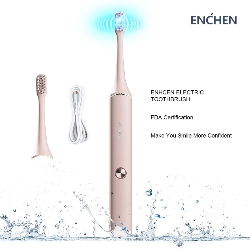 Xiaomi Enchen Aurora T+ Sonic Electric Rechargeable Toothbrush IPX7 Waterproof