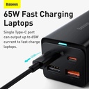 BASEUS 65W GAN PRO MULTI-PORT DESKTOP POWER STRIP & FAST CHARGER | CCGAN65-1ACC |