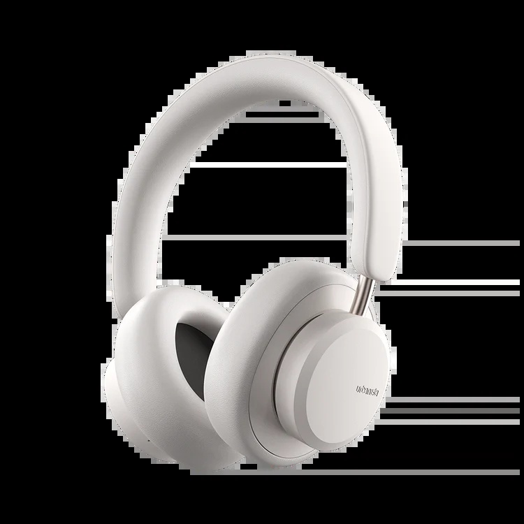 URBANISTA MIAMI NOISE CANCELLING WIRELESS HEADPHONES WITH A TRAVELLING HARDCASE