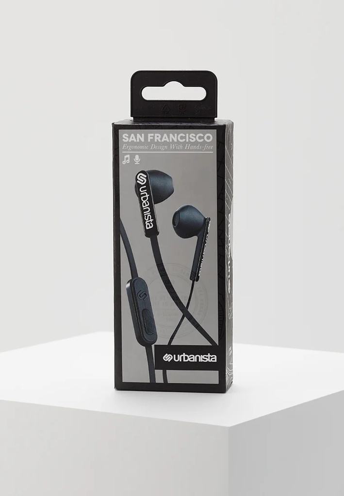 URBANISTA SAN FRANCISCO WIERD HANDS-FREE ERGONOMIC EARPHONES