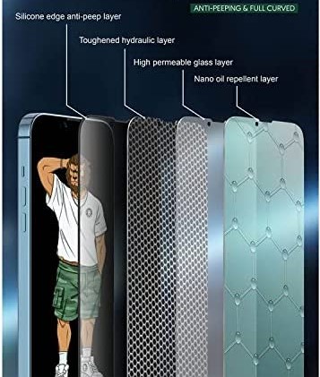 Green 3D Silicone Screen Protector For iPhone 13 Pro Max 6.7 Inch | GNI13PM3HDSI |