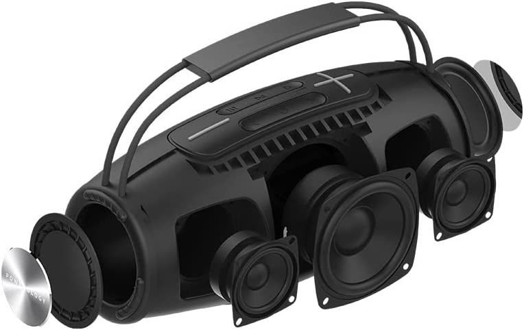 Powerology Phantom Wireless Bluetooth Portable Speaker POWPHANSPK