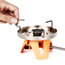 Mini Outdoor Burner Canister Furnace Camping Gas Stove for Hunting Backpacking 1000W