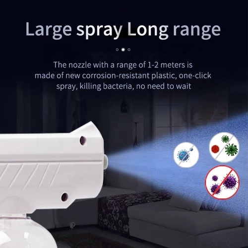 Nano Spray Gun UV YJ-01 Disinfectant Wireless Anti Virus Disinfectant