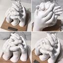 3D Moulding Powder and Casting Powder Kit for Capturing Memorable Moments Newborn Baby and Toddler Hand Foot Impression Permanently