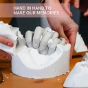 3D Moulding Powder and Casting Powder Kit for Capturing Memorable Moments Newborn Baby and Toddler Hand Foot Impression Permanently