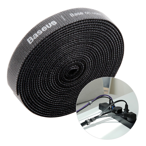 Baseus Rainbow Circle hook and loop Straps - Velcro tape Velcro cable organizer 3m | ACMGT-F01 |