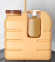 Omega Portable Water Gallon With Tap & Soap Bottle For Outdoor Camping Trips | 20 Liters |