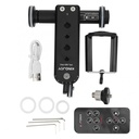 KINGJOY PPL-06S Pro Motorized Camera Slider Dolly Car Rail Systems Electrical Slider Track with Remote Control For Smartphone DSLR Camera