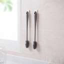 Long Handle Cup & Bottles Silicone Cleaning Brush with Soft Head Scrubber Mug Brush Cleaning Tool