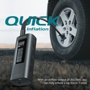 Promate | Aerify | 150PSI Portable Air Compressor With Built-in 6,000mAh Multi-Port Power Bank