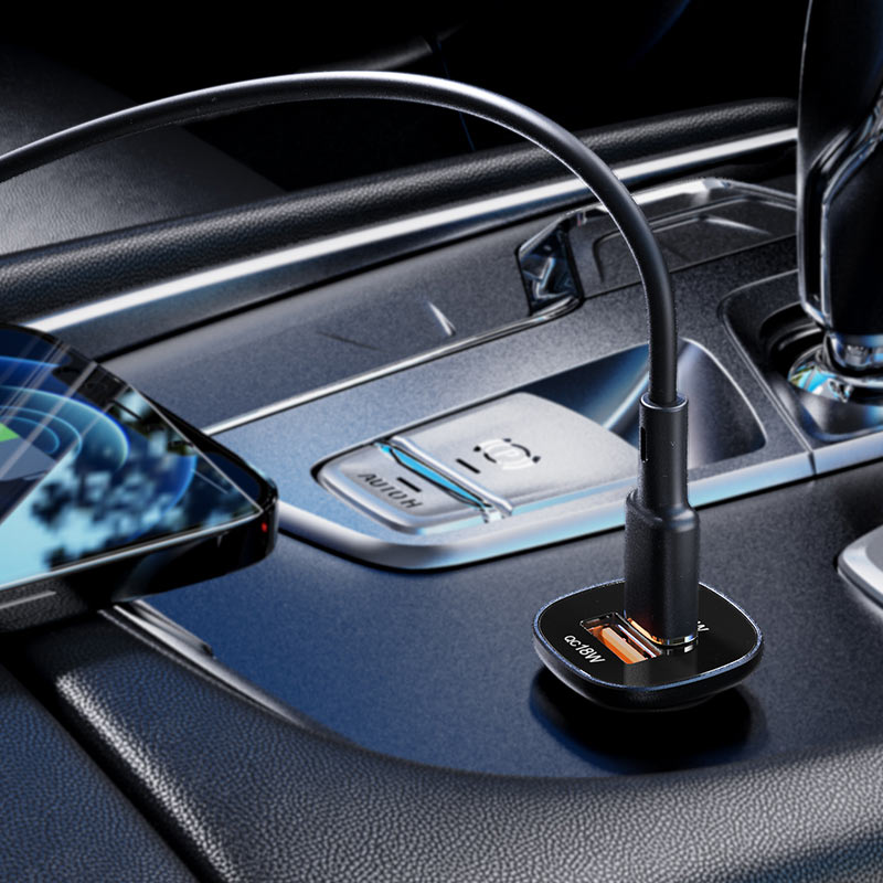 ACEFAST DUAL PORT 38W FAST CAR CHARGER WITH INTELLIGENT POWER DISTRIBUTION | B1 |