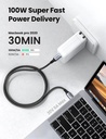 UGREEN | US316 | TYPE-C TO TYPE-C FAST CHARGING & DATA CABLE