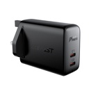 ACEFASR 40W FAST TYPE-C DUAL PORT WALL CHARGER | A12 | - WITHOUT CABLE